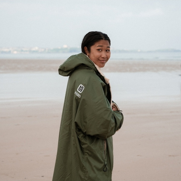 2026 Nyord Primaloft Outdoor Changing Robe ACC0005 - Khaki / Ecru